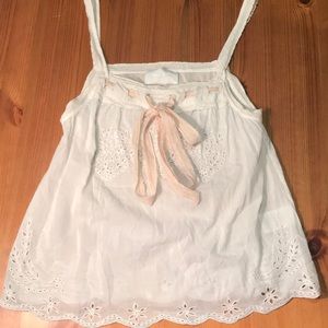 Zadig & Voltaire darling lace and cotton top